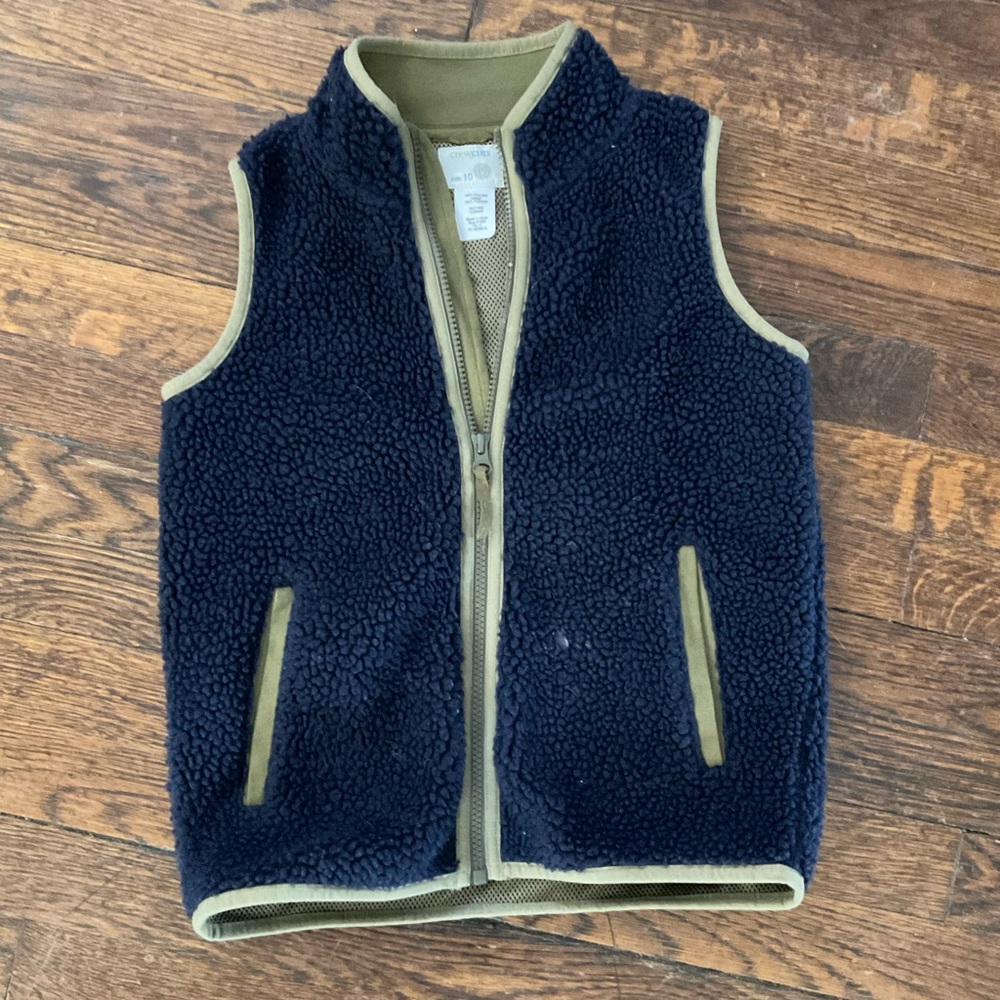 Crew cuts vest size 10